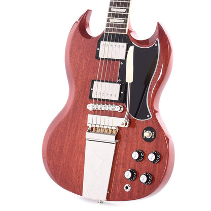 Gibson USA SG Standard '61 Vintage Cherry w/Maestro Vibrola Electric Guitars / Solid Body