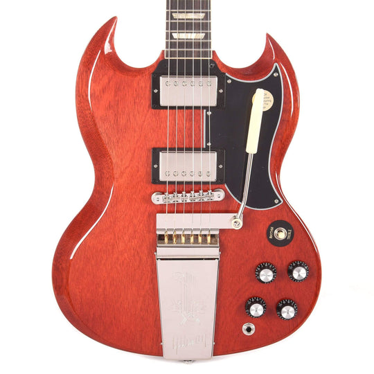Gibson USA SG Standard '61 Vintage Cherry w/Maestro Vibrola Electric Guitars / Solid Body
