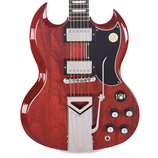 Gibson USA SG Standard '61 Vintage Cherry w/Sideways Vibrola Electric Guitars / Solid Body