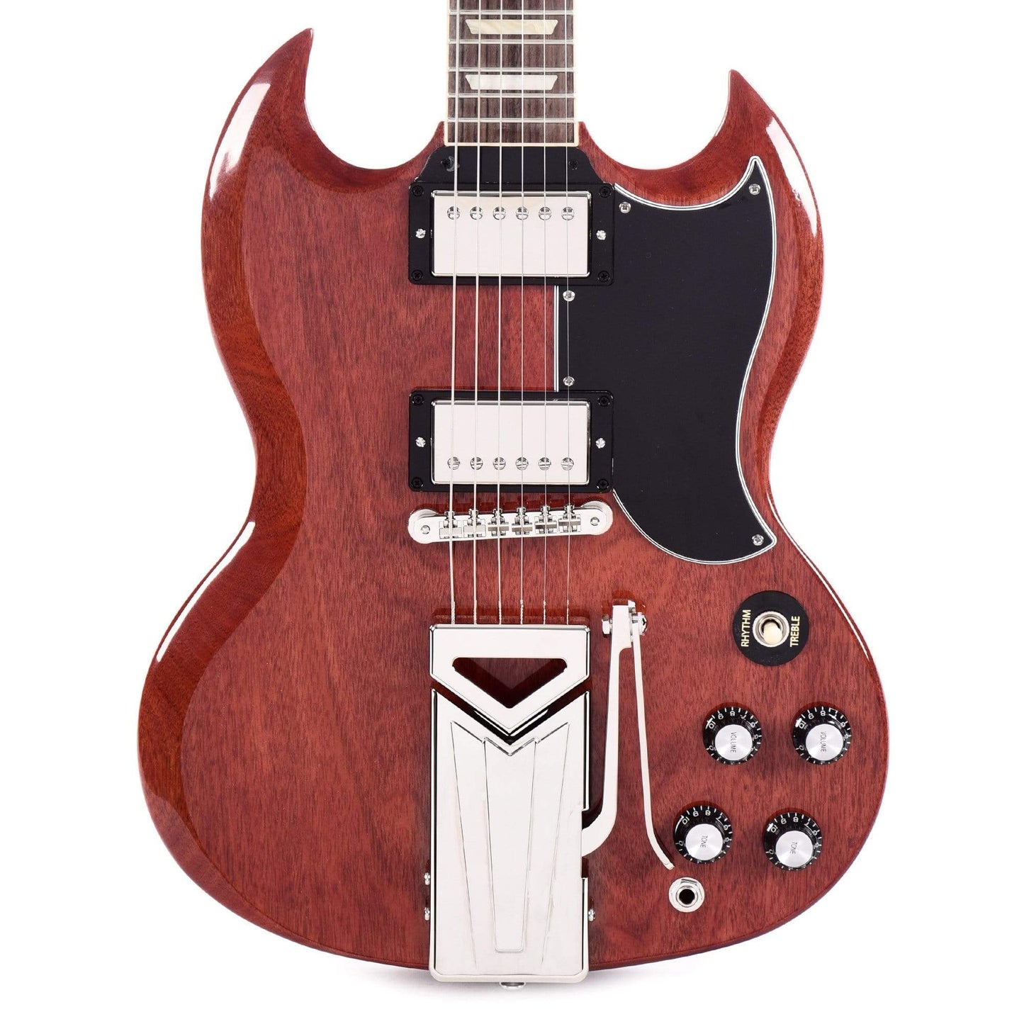 Gibson USA SG Standard '61 Vintage Cherry w/Sideways Vibrola Electric Guitars / Solid Body