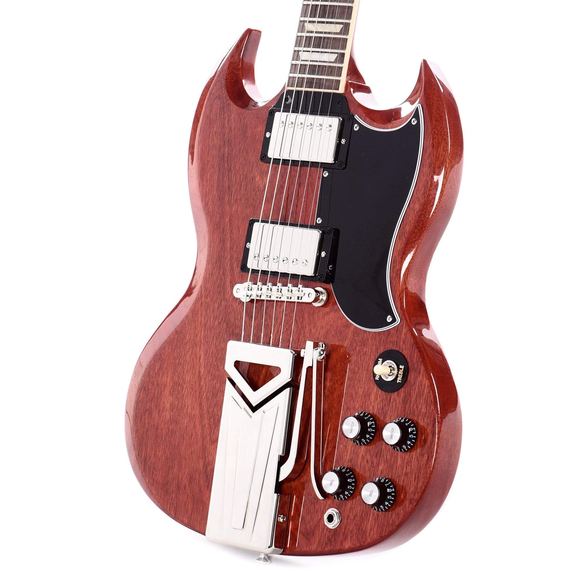 Gibson USA SG Standard '61 Vintage Cherry w/Sideways Vibrola Electric Guitars / Solid Body