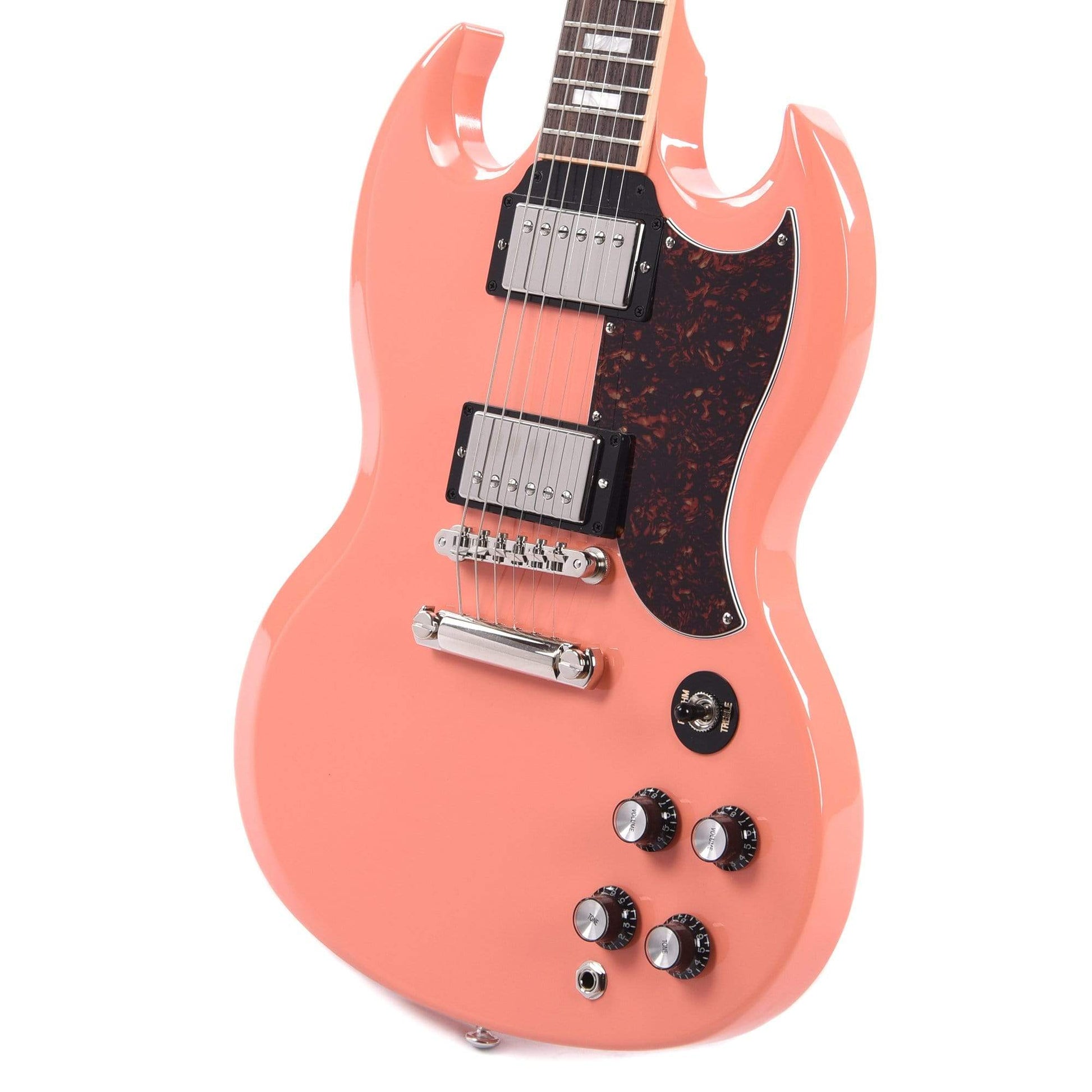 Gibson USA SG Standard Coral w/Tortoise Pickguard & T-Type Pickups FACTORY Electric Guitars / Solid Body