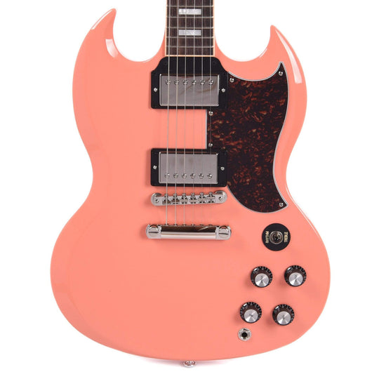 Gibson USA SG Standard Coral w/Tortoise Pickguard & T-Type Pickups FACTORY Electric Guitars / Solid Body