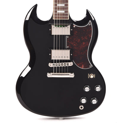 Gibson USA SG Standard Ebony w/Tortoise Pickguard & T-Type Pickups Electric Guitars / Solid Body
