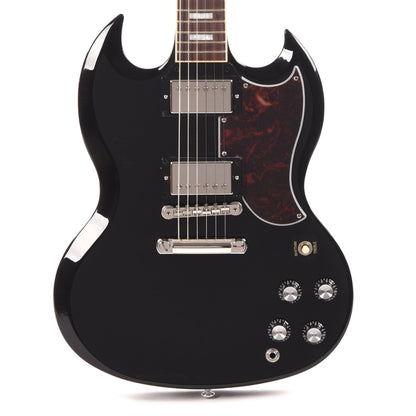 Gibson USA SG Standard Ebony w/Tortoise Pickguard & T-Type Pickups Electric Guitars / Solid Body