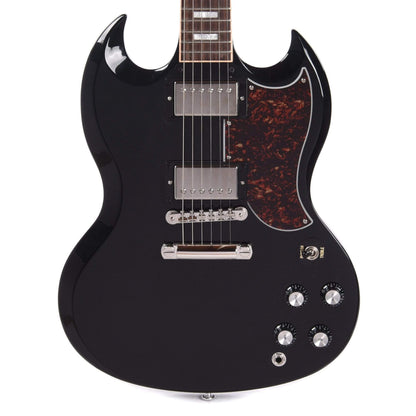 Gibson USA SG Standard Ebony w/Tortoise Pickguard & T-Type Pickups Electric Guitars / Solid Body
