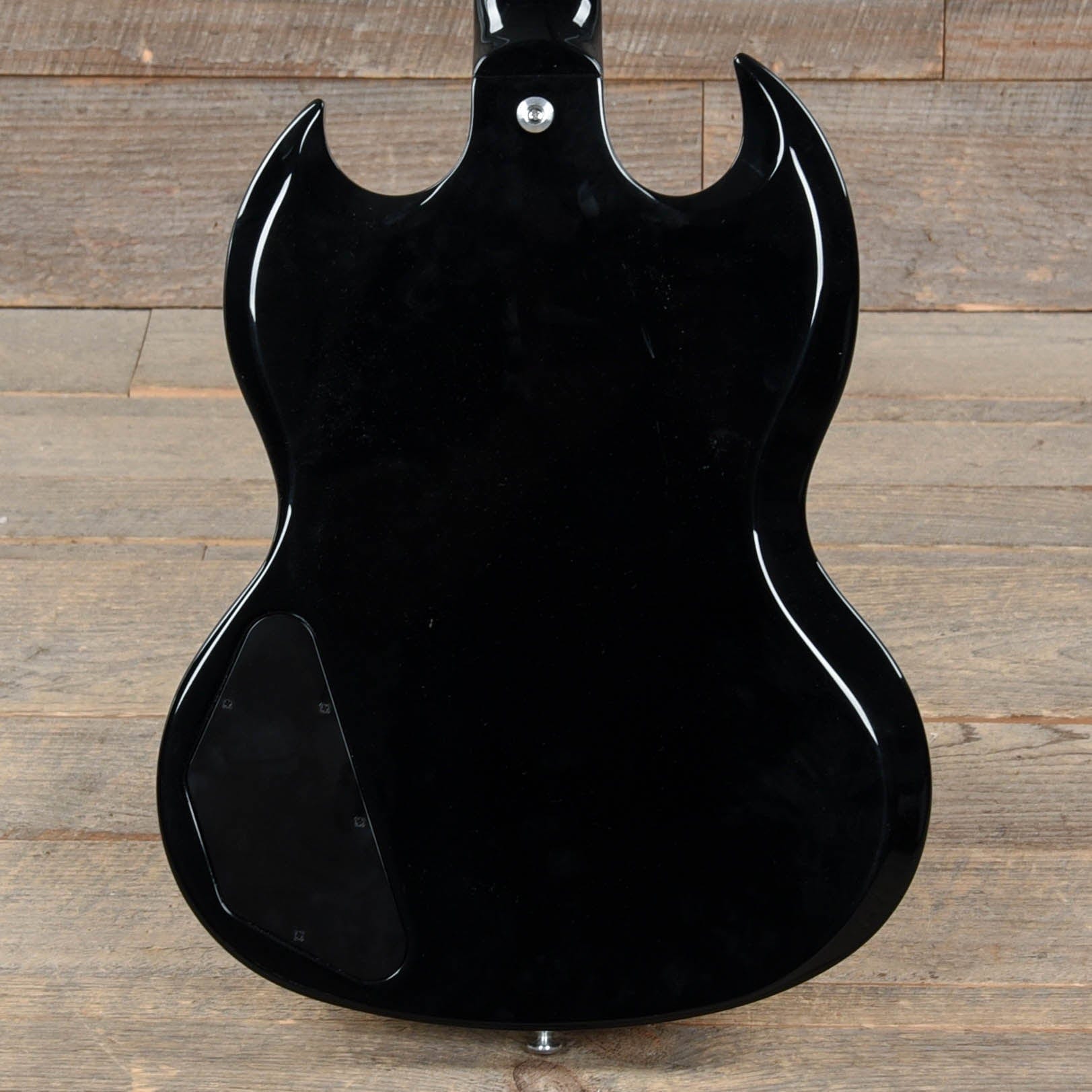 Gibson USA SG Standard Ebony w/Tortoise Pickguard & T-Type Pickups Electric Guitars / Solid Body