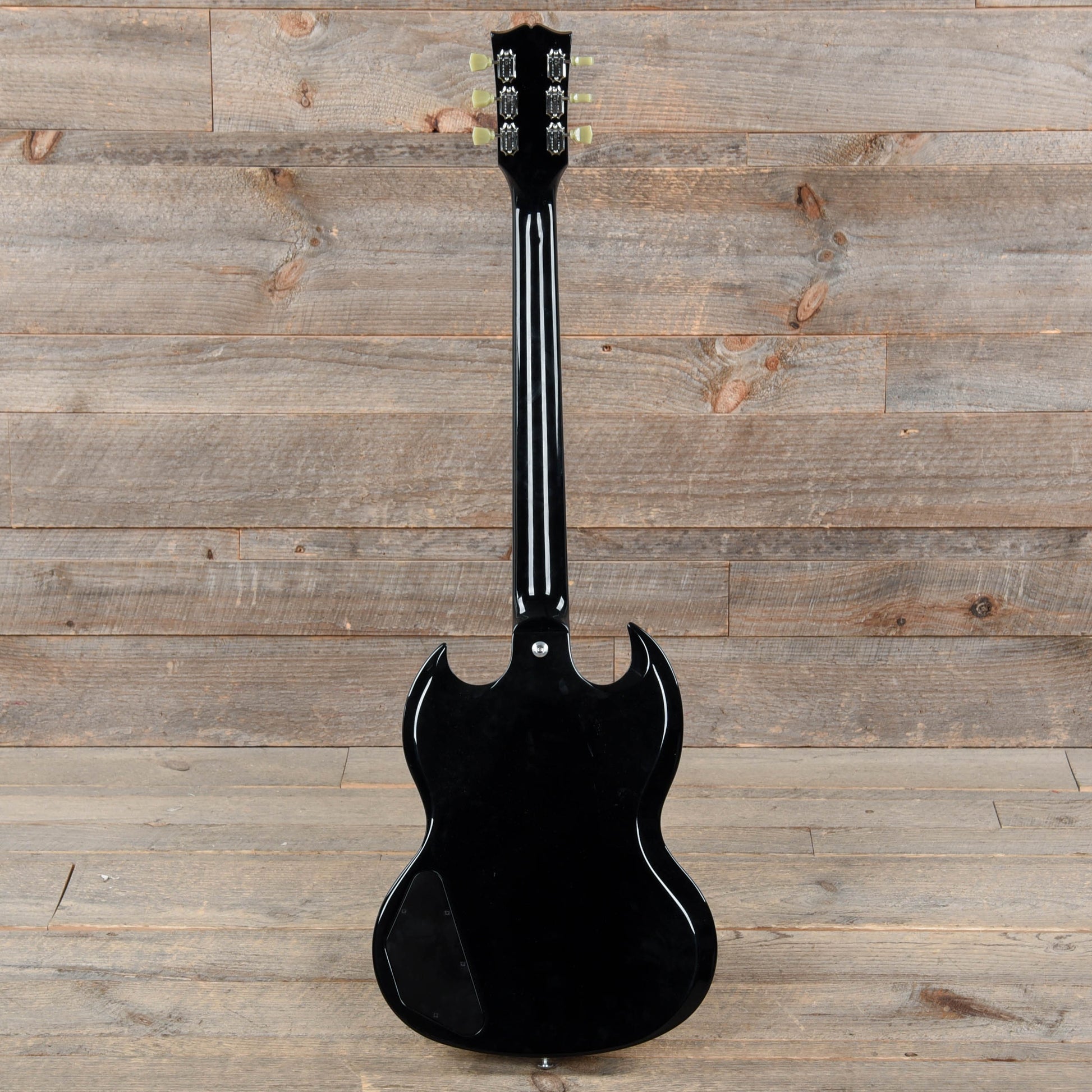 Gibson USA SG Standard Ebony w/Tortoise Pickguard & T-Type Pickups Electric Guitars / Solid Body