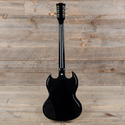 Gibson USA SG Standard Ebony w/Tortoise Pickguard & T-Type Pickups Electric Guitars / Solid Body