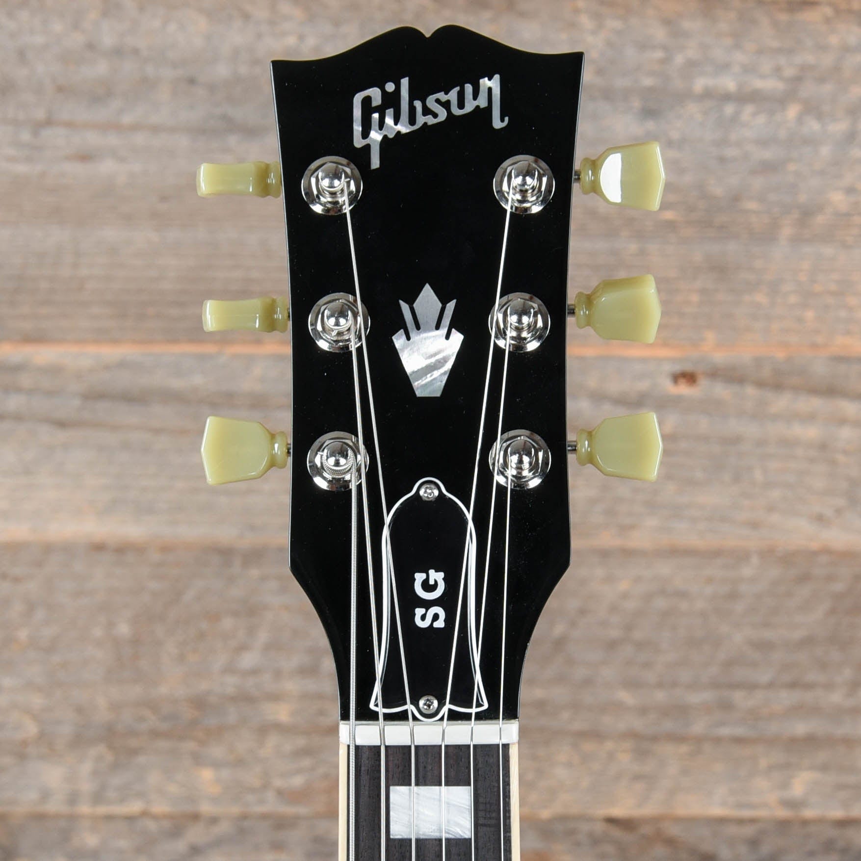 Gibson USA SG Standard Ebony w/Tortoise Pickguard & T-Type Pickups Electric Guitars / Solid Body