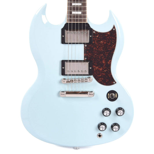 Gibson USA SG Standard Frost Blue w/Tortoise Pickguard & T-Type Pickups FACTORY Electric Guitars / Solid Body