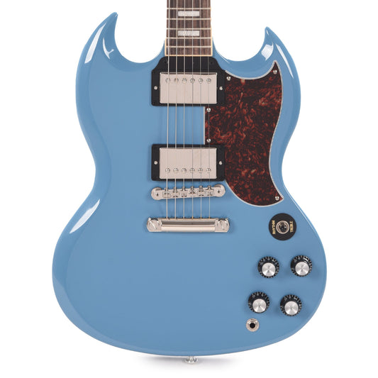 Gibson USA SG Standard Frost Blue w/Tortoise Pickguard & T-Type Pickups Electric Guitars / Solid Body