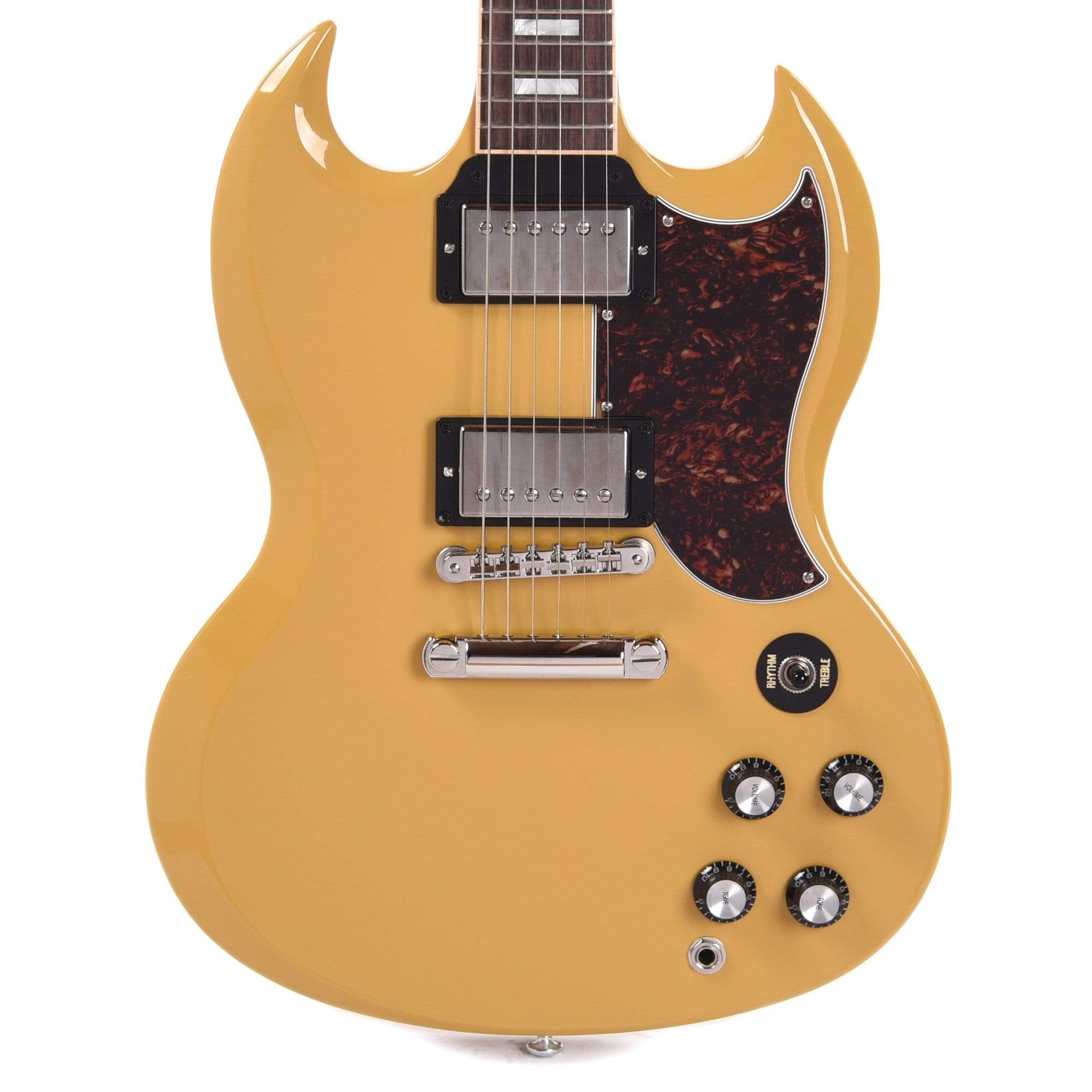 ギター Gibson USA / SG Standard Gibson USA SG Standard Gloss Yellow w/Tortoise Pickguard & T-Type