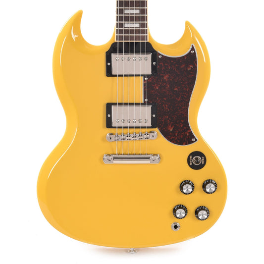 Gibson USA SG Standard Gloss Yellow w/Tortoise Pickguard & T-Type Pickups Electric Guitars / Solid Body