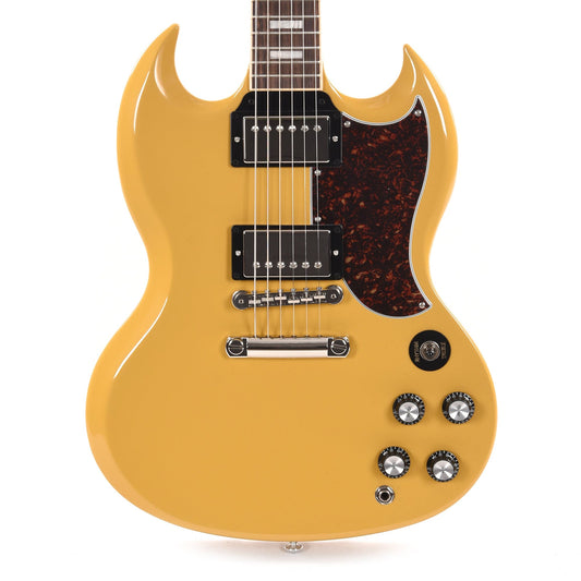 Gibson USA SG Standard Gloss Yellow w/Tortoise Pickguard & T-Type Pickups Electric Guitars / Solid Body