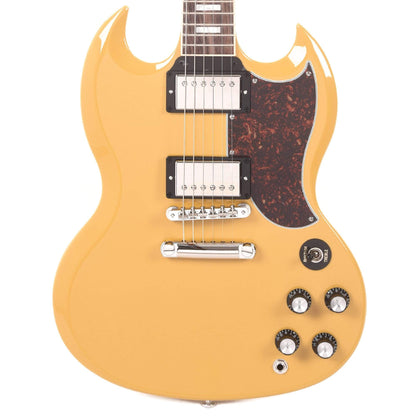 Gibson USA SG Standard Gloss Yellow w/Tortoise Pickguard & T-Type Pickups Electric Guitars / Solid Body