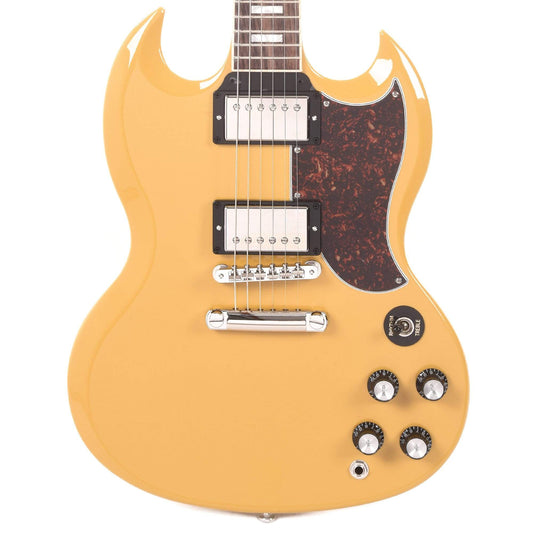 Gibson USA SG Standard Gloss Yellow w/Tortoise Pickguard & T-Type Pickups Electric Guitars / Solid Body