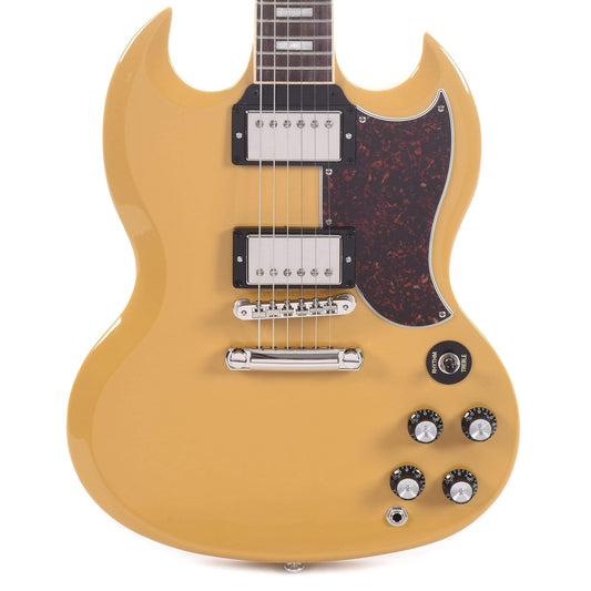 Gibson USA SG Standard Gloss Yellow w/Tortoise Pickguard & T-Type Pickups Electric Guitars / Solid Body