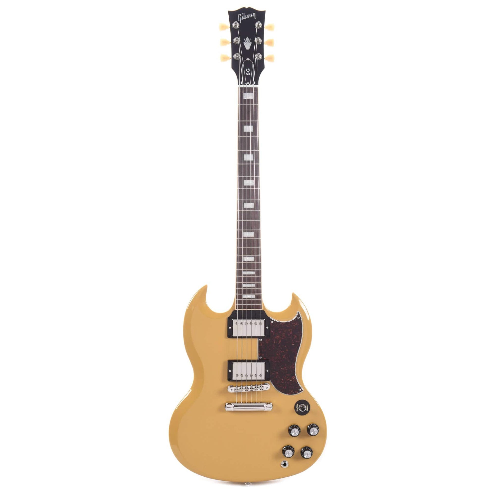 Gibson USA SG Standard Gloss Yellow w/Tortoise Pickguard & T-Type Pickups Electric Guitars / Solid Body