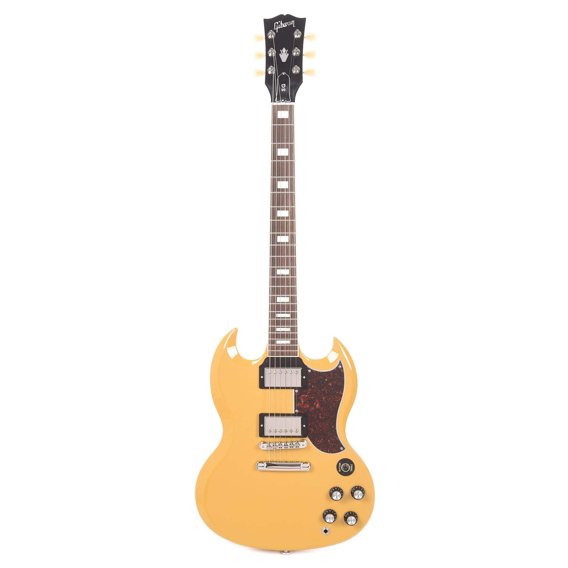 Gibson USA SG Standard Gloss Yellow w/Tortoise Pickguard & T-Type Pickups Electric Guitars / Solid Body
