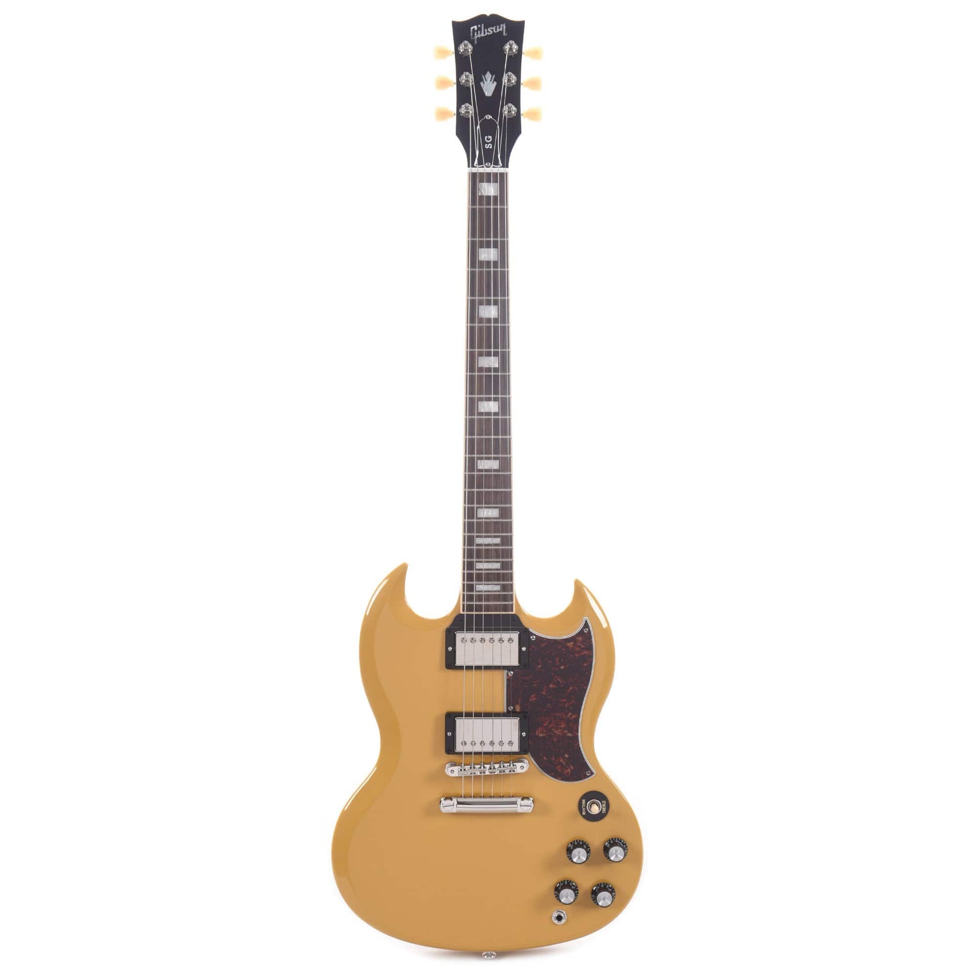 Gibson USA SG Standard Gloss Yellow w/Tortoise Pickguard & T-Type Pickups Electric Guitars / Solid Body