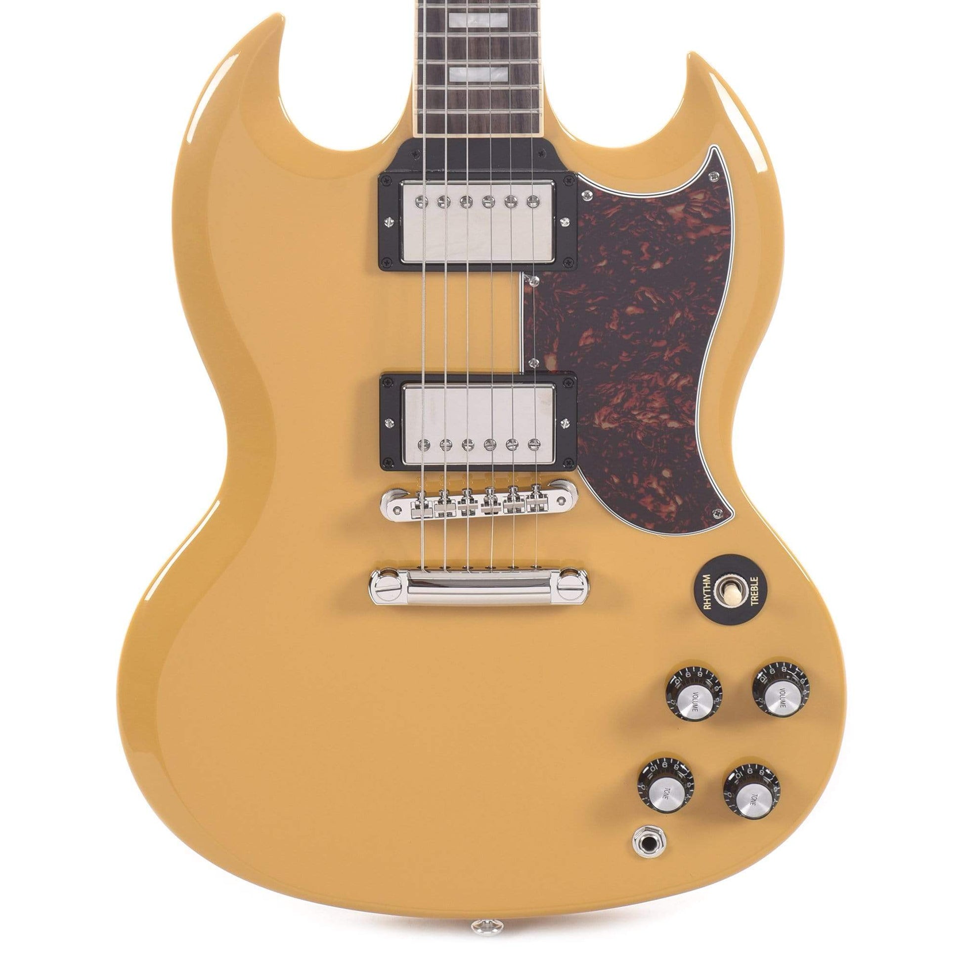 Gibson USA SG Standard Gloss Yellow w/Tortoise Pickguard & T-Type Pickups Electric Guitars / Solid Body