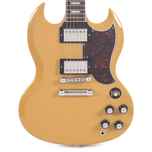 Gibson USA SG Standard Gloss Yellow w/Tortoise Pickguard & T-Type Pickups Electric Guitars / Solid Body