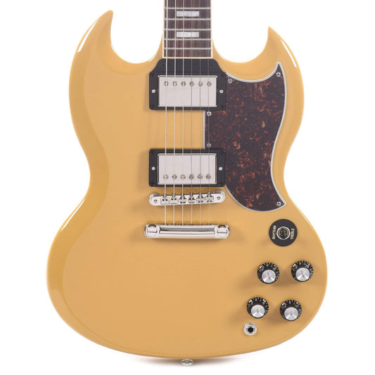 Gibson USA SG Standard Gloss Yellow w/Tortoise Pickguard & T-Type Pickups Electric Guitars / Solid Body