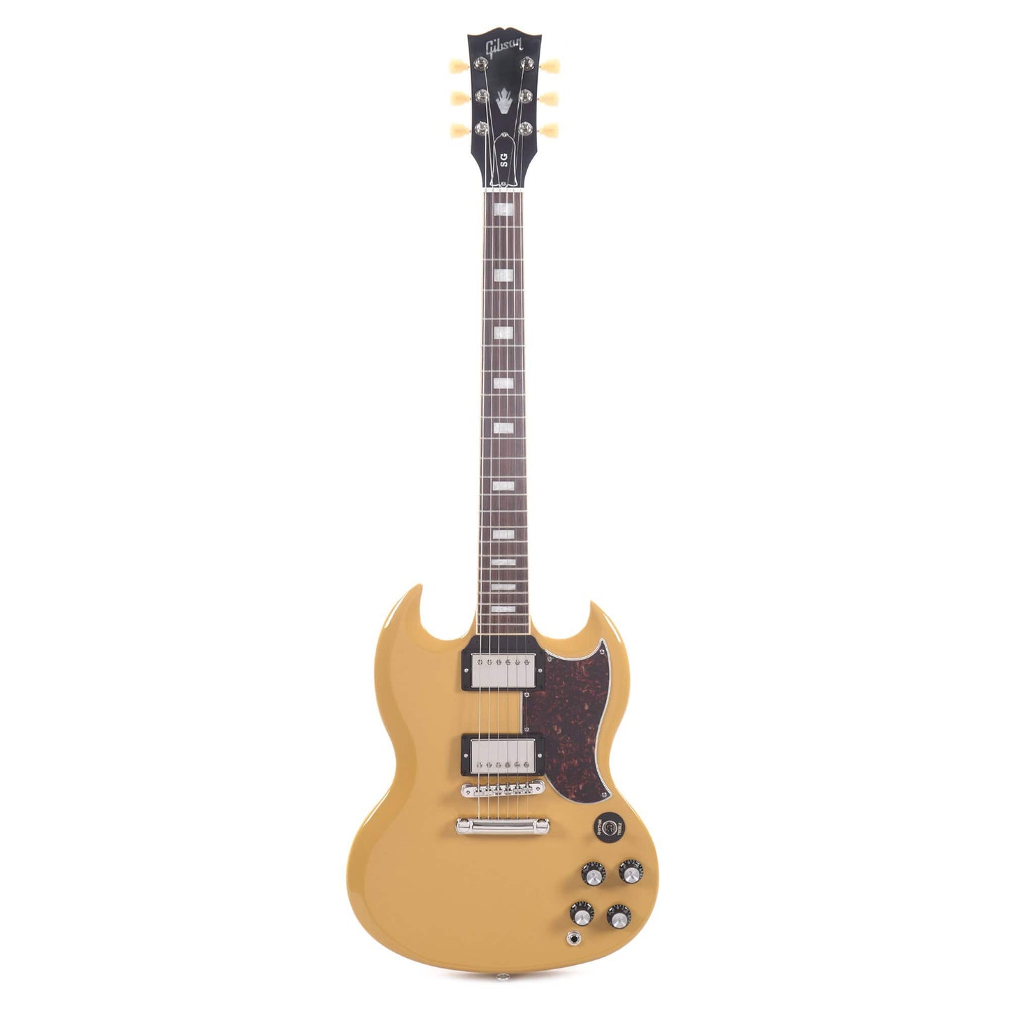 Gibson USA SG Standard Gloss Yellow w/Tortoise Pickguard & T-Type Pickups Electric Guitars / Solid Body