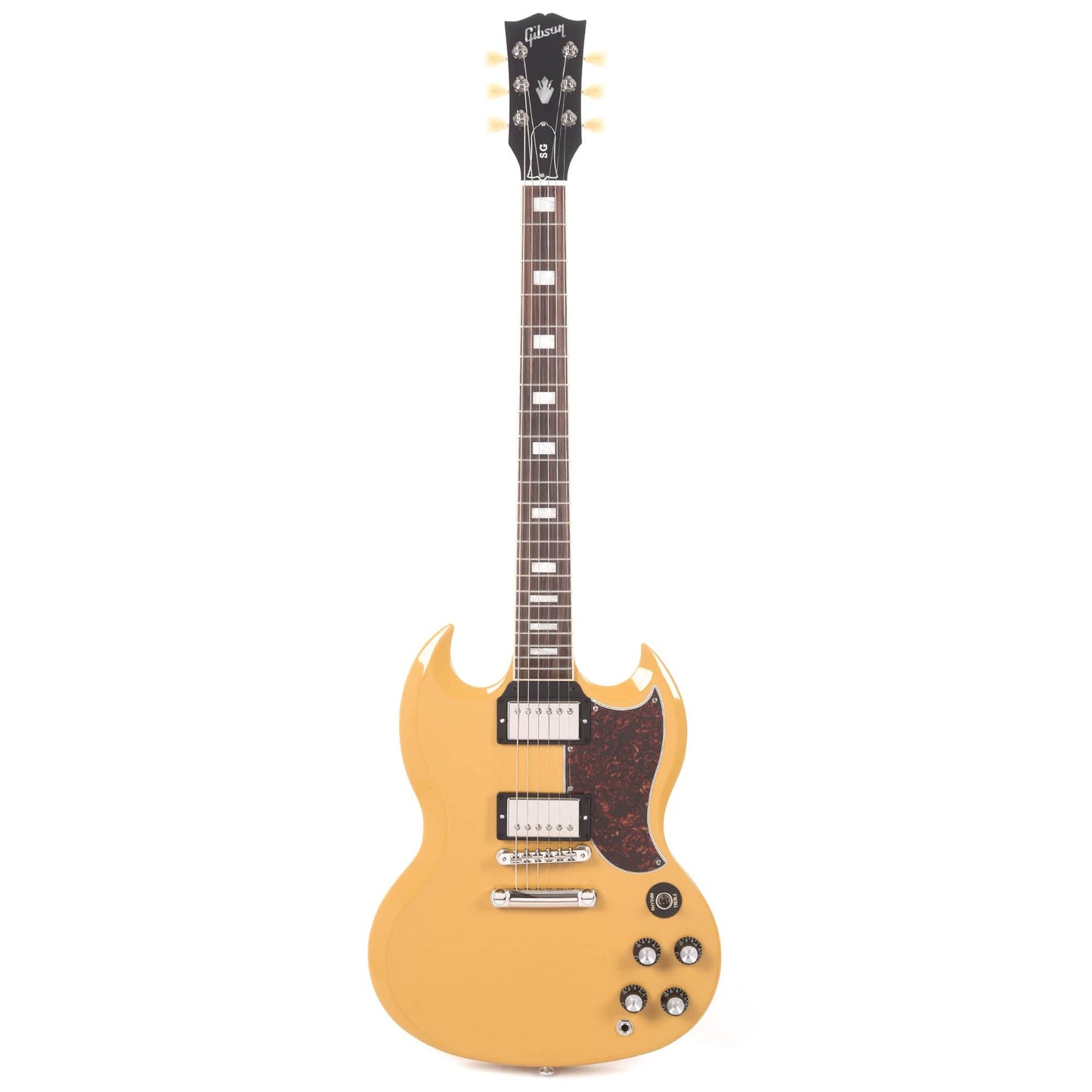 Gibson USA SG Standard Gloss Yellow w/Tortoise Pickguard & T-Type Pickups Electric Guitars / Solid Body