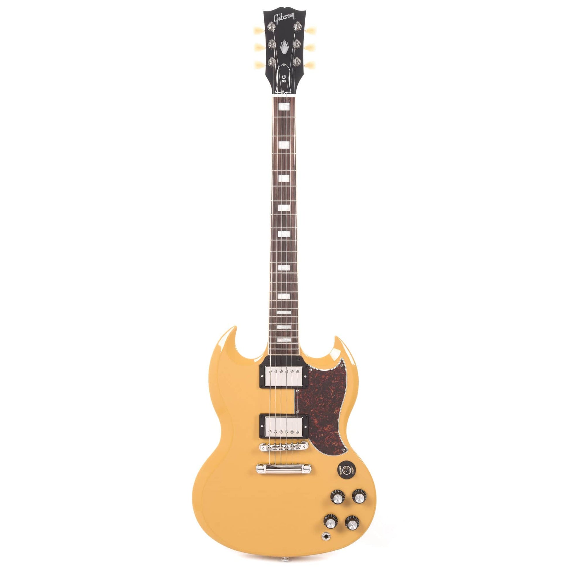 Gibson USA SG Standard Gloss Yellow w/Tortoise Pickguard & T-Type Pickups Electric Guitars / Solid Body