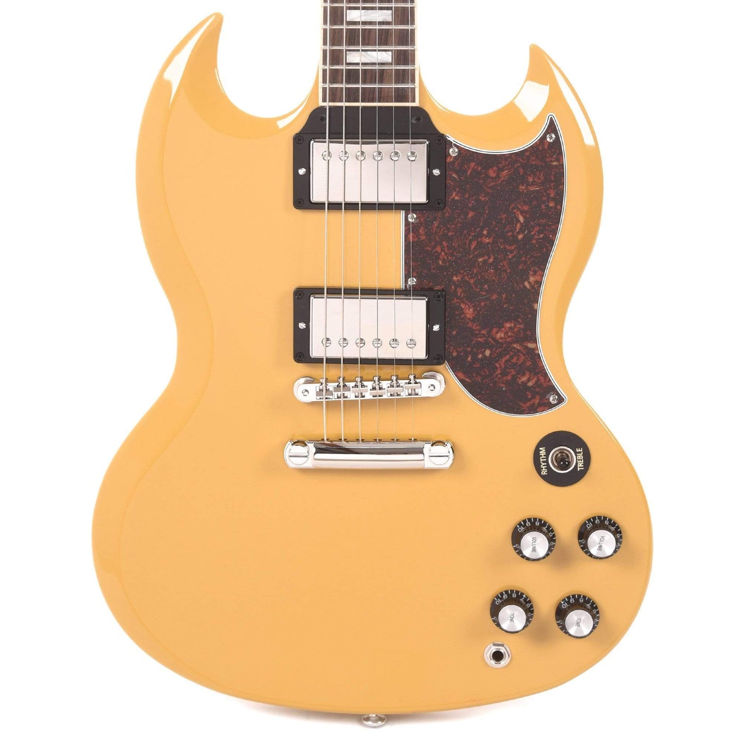 Gibson USA SG Standard Gloss Yellow w/Tortoise Pickguard & T-Type Pickups Electric Guitars / Solid Body