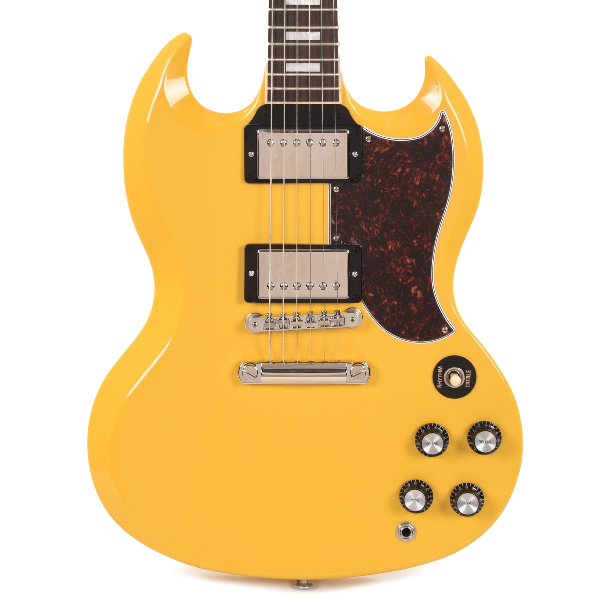 Gibson USA SG Standard Gloss Yellow w/Tortoise Pickguard & T-Type Pickups Electric Guitars / Solid Body
