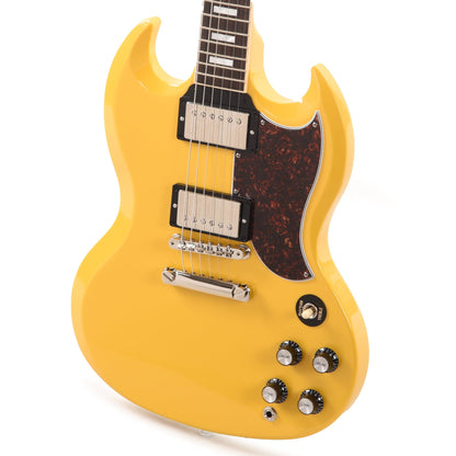 Gibson USA SG Standard Gloss Yellow w/Tortoise Pickguard & T-Type Pickups Electric Guitars / Solid Body