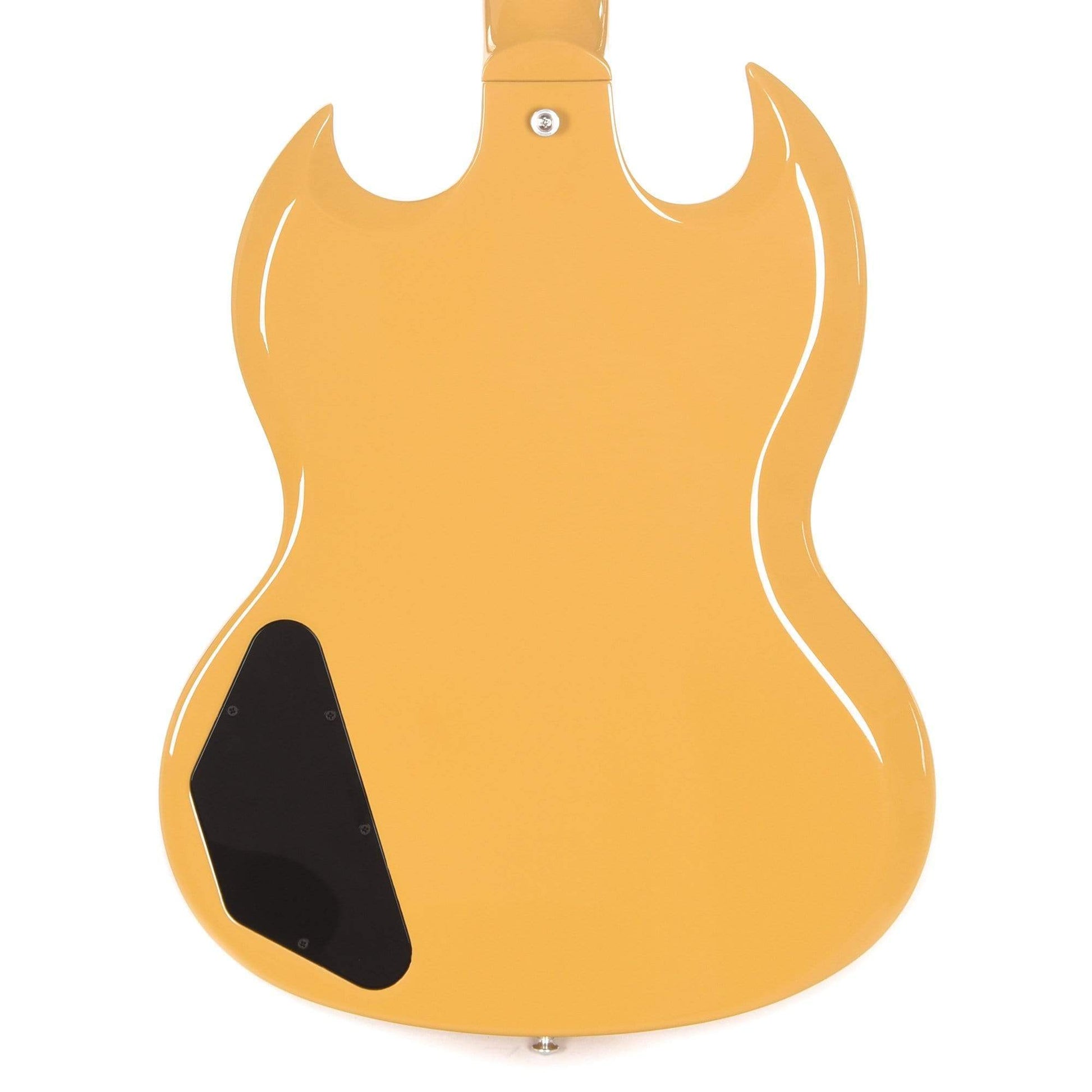 Gibson USA SG Standard Gloss Yellow w/Tortoise Pickguard & T-Type Pickups Electric Guitars / Solid Body