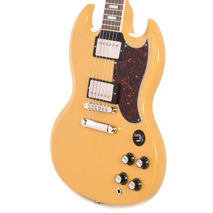 Gibson USA SG Standard Gloss Yellow w/Tortoise Pickguard & T-Type Pickups Electric Guitars / Solid Body