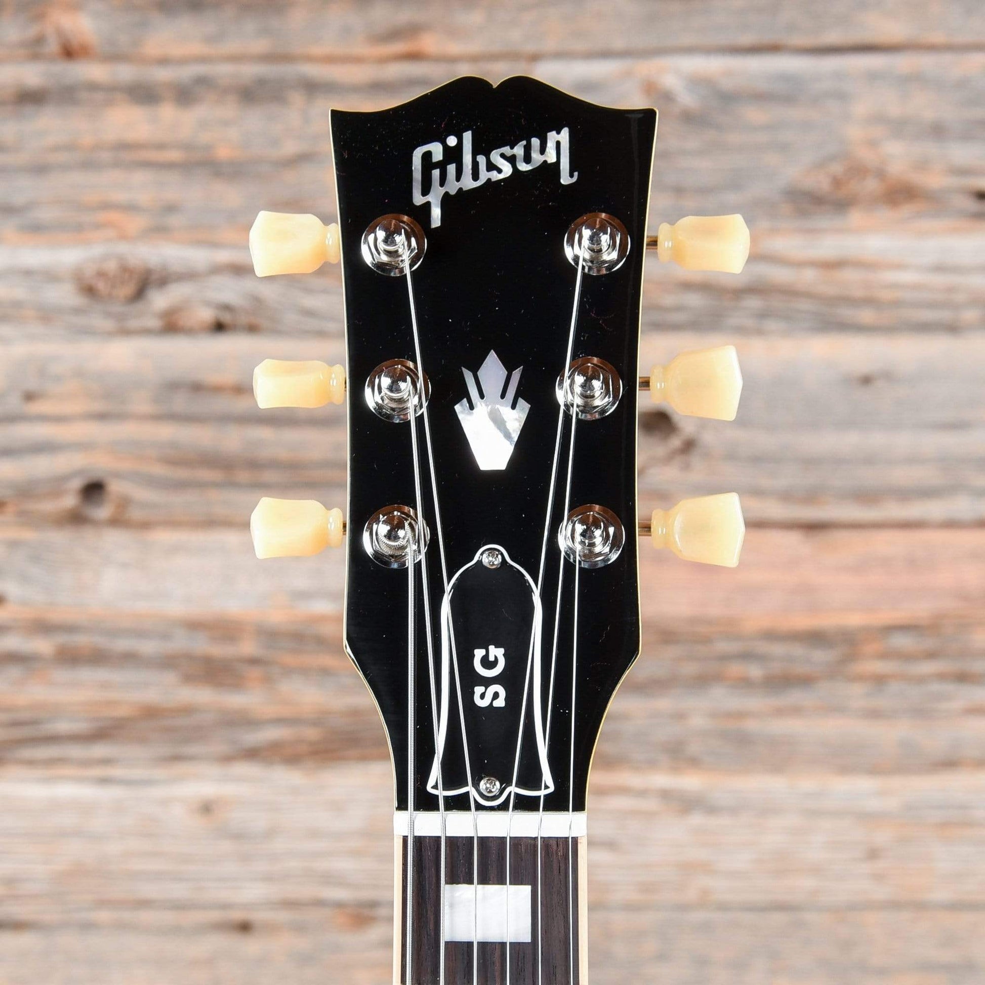 Gibson USA SG Standard Gloss Yellow w/Tortoise Pickguard & T-Type Pickups Electric Guitars / Solid Body