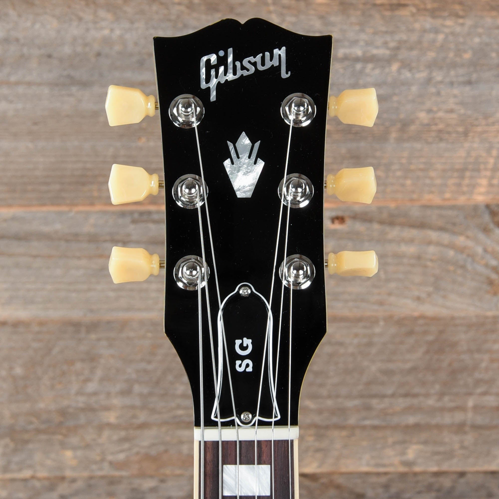 Gibson USA SG Standard Gloss Yellow w/Tortoise Pickguard & T-Type Pickups Electric Guitars / Solid Body