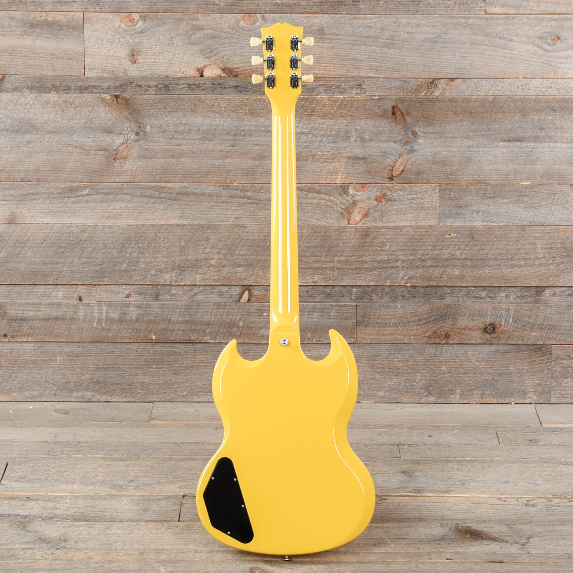 Gibson USA SG Standard Gloss Yellow w/Tortoise Pickguard & T-Type Pickups Electric Guitars / Solid Body