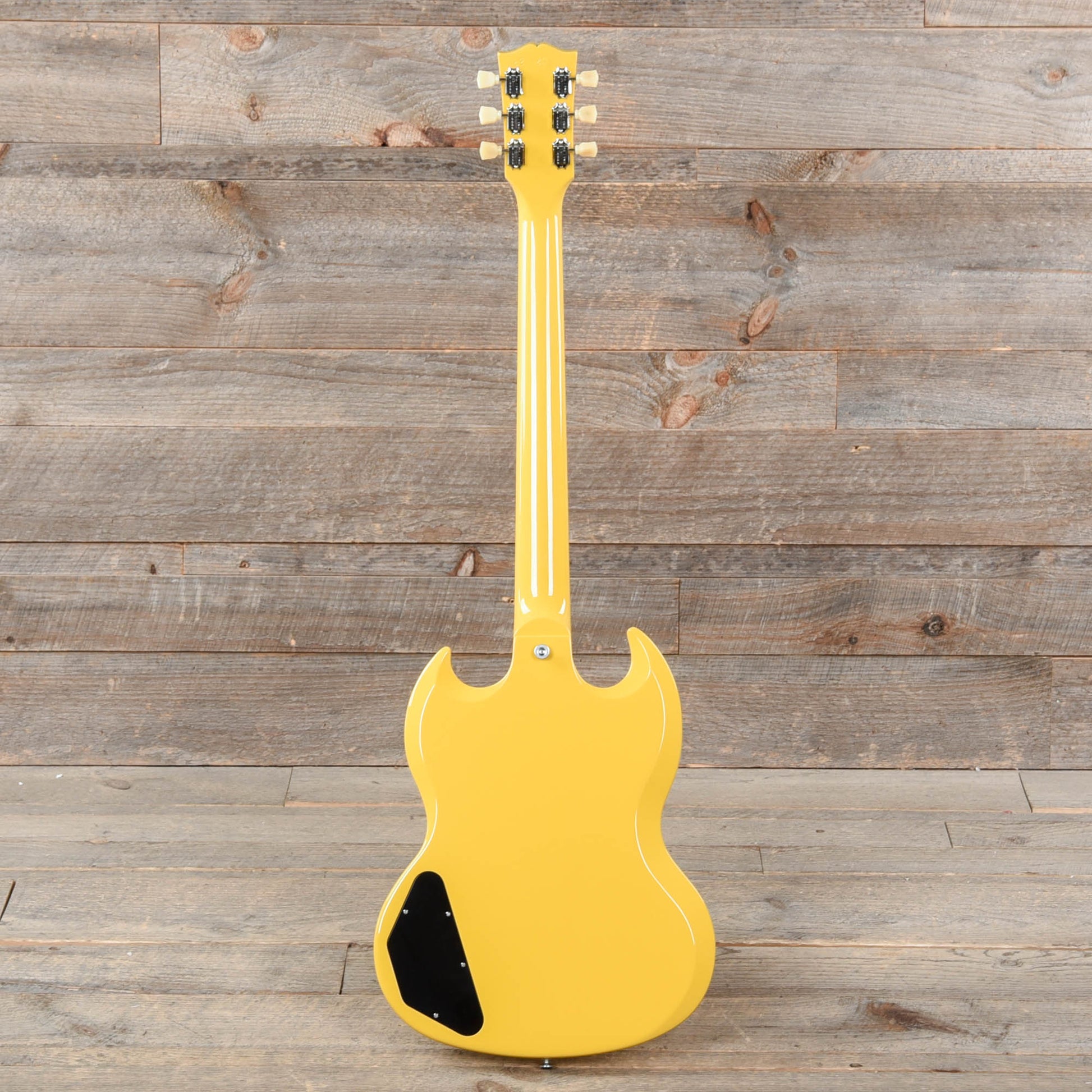 Gibson USA SG Standard Gloss Yellow w/Tortoise Pickguard & T-Type Pickups Electric Guitars / Solid Body