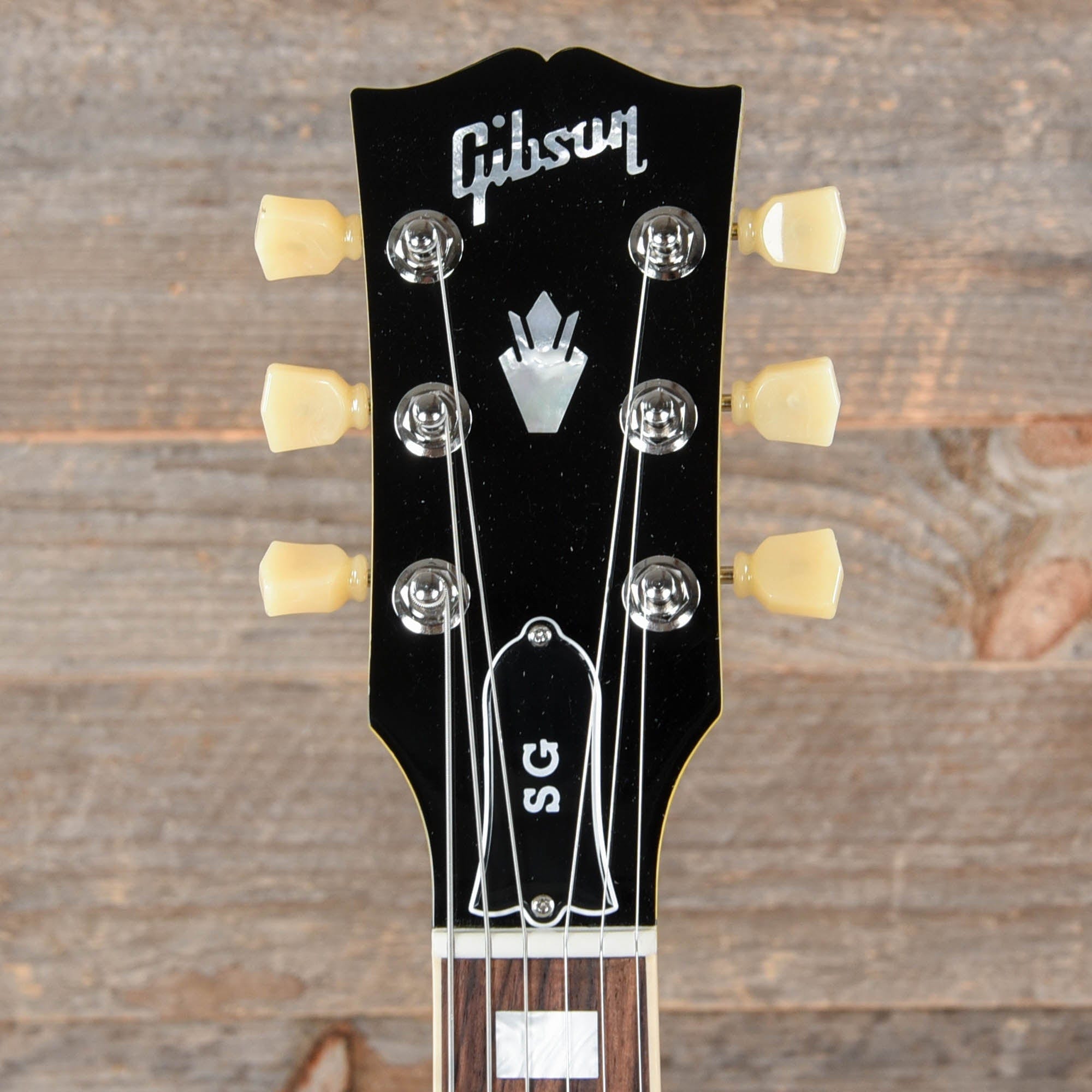 Gibson USA SG Standard Gloss Yellow w/Tortoise Pickguard & T-Type Pickups Electric Guitars / Solid Body