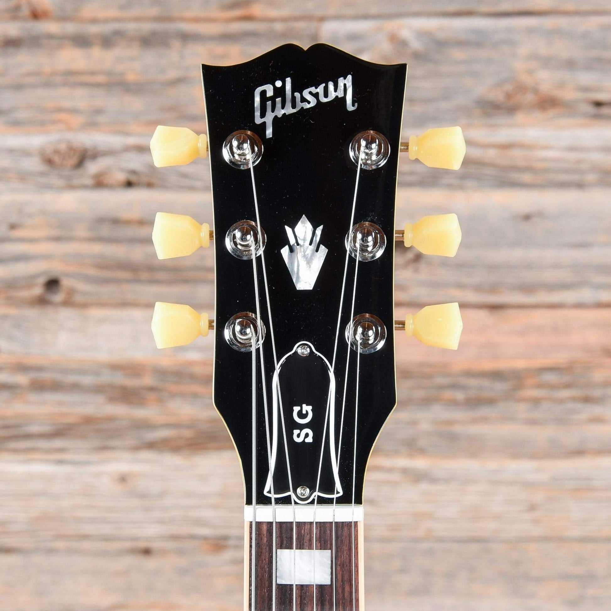 Gibson USA SG Standard Gloss Yellow w/Tortoise Pickguard & T-Type Pickups Electric Guitars / Solid Body