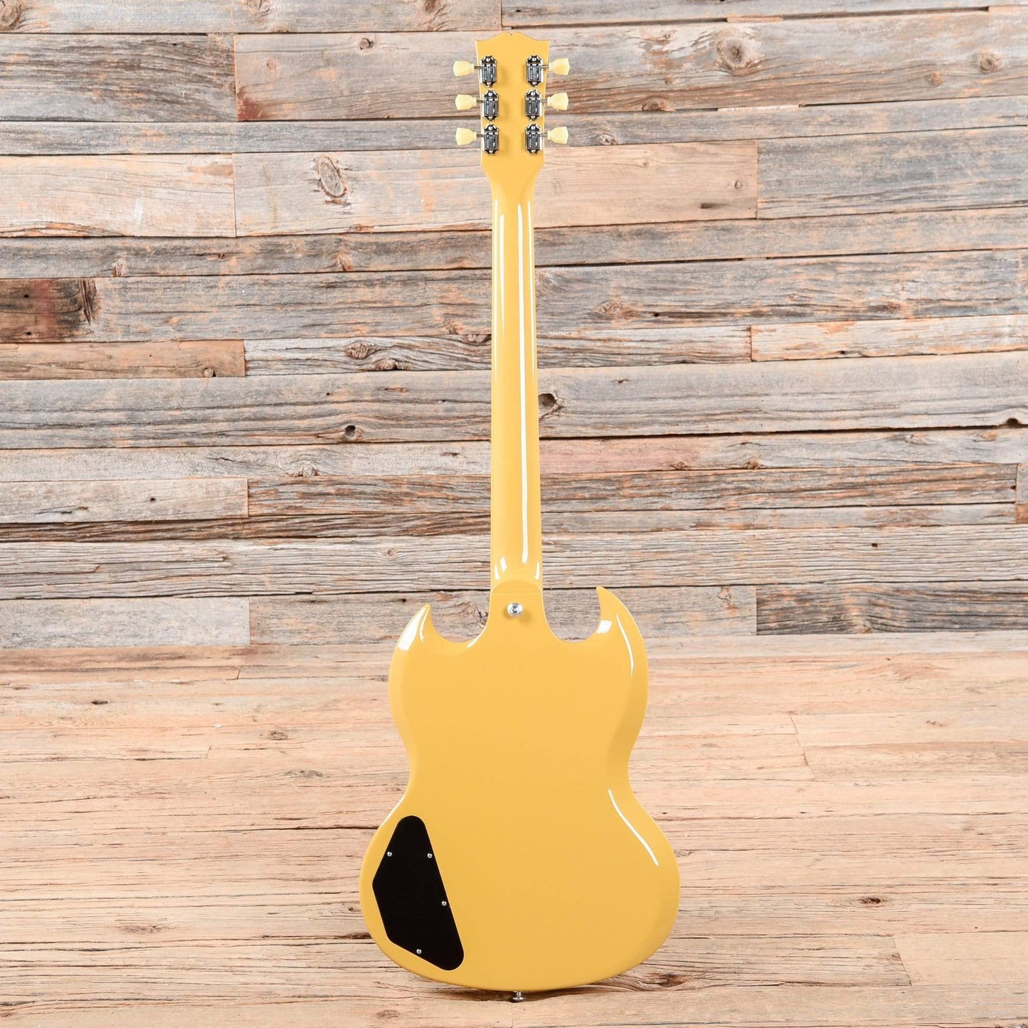 Gibson USA SG Standard Gloss Yellow w/Tortoise Pickguard & T-Type Pickups Electric Guitars / Solid Body