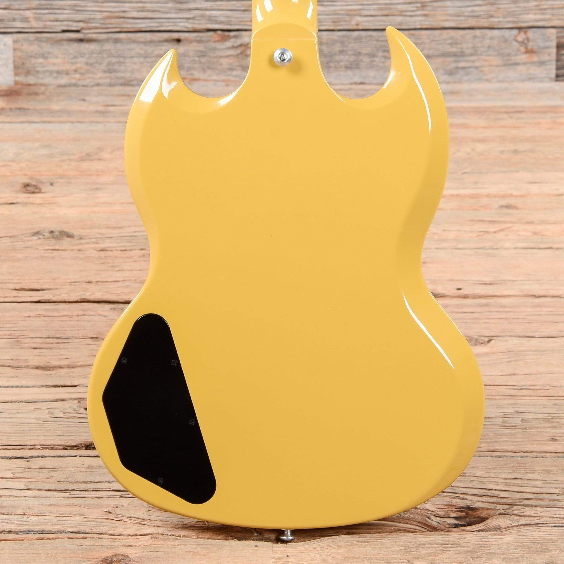 Gibson USA SG Standard Gloss Yellow w/Tortoise Pickguard & T-Type Pickups Electric Guitars / Solid Body