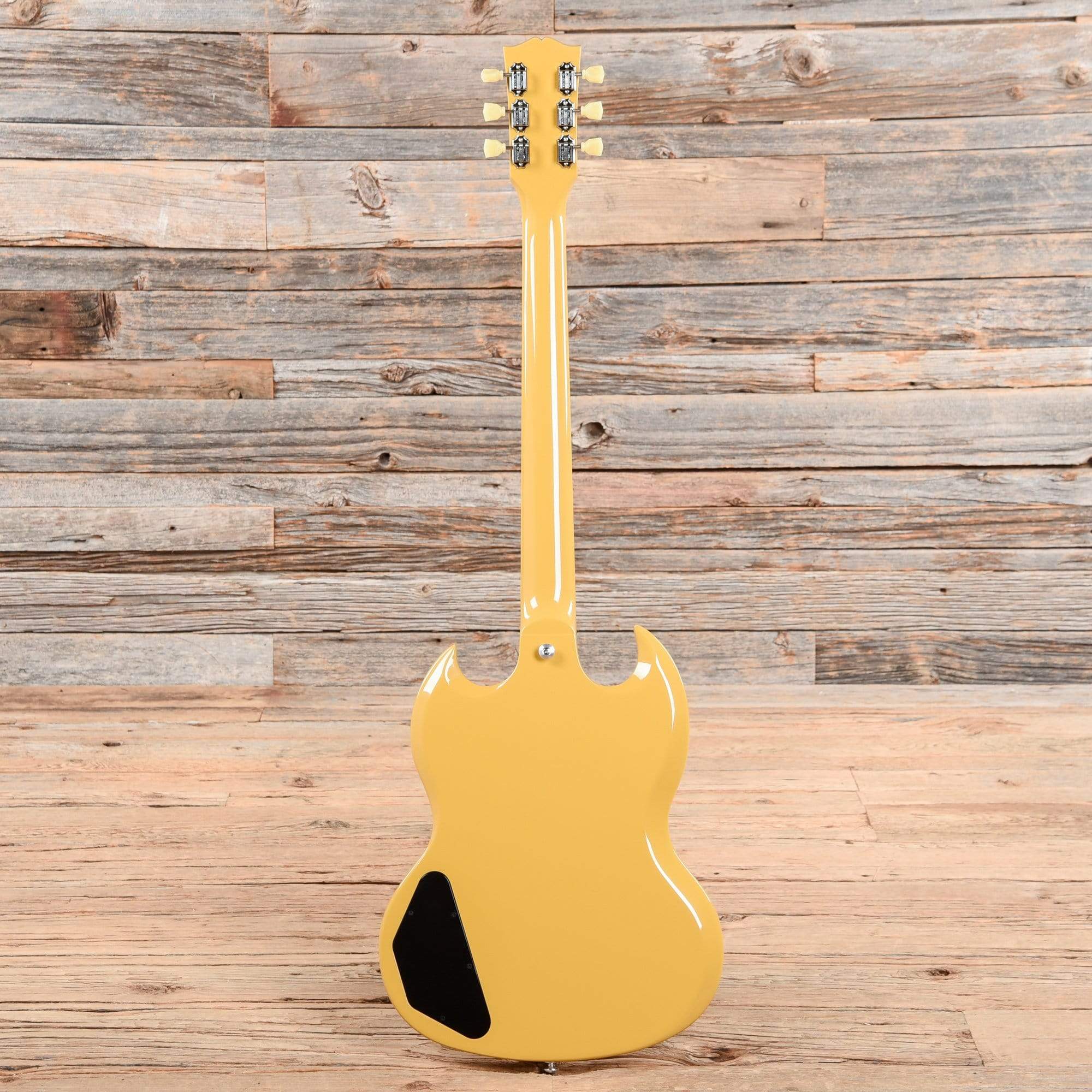 Gibson USA SG Standard Gloss Yellow w/Tortoise Pickguard & T-Type Pickups Electric Guitars / Solid Body