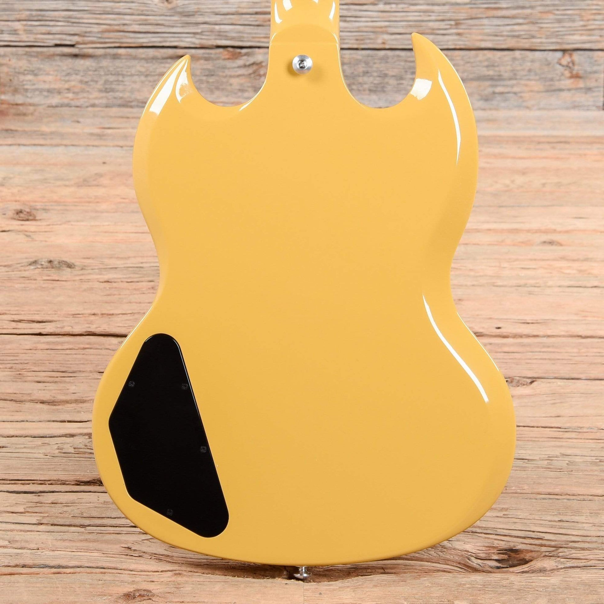 Gibson USA SG Standard Gloss Yellow w/Tortoise Pickguard & T-Type Pickups Electric Guitars / Solid Body