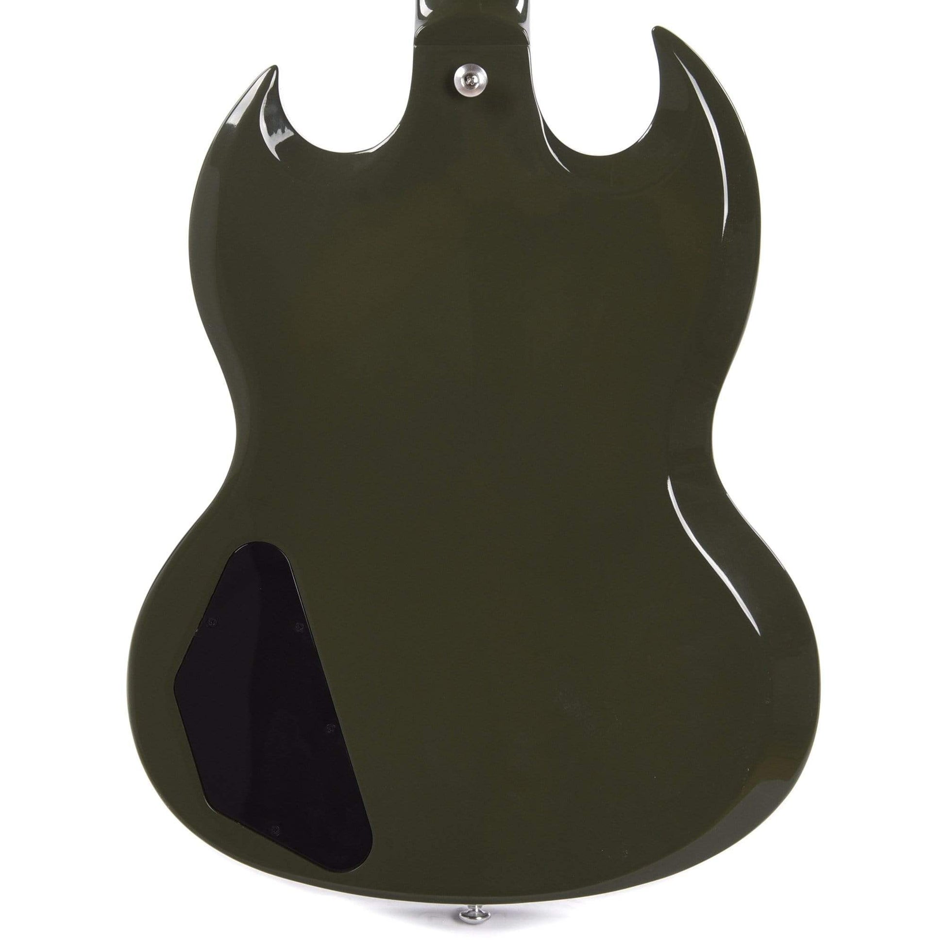 Gibson USA SG Standard Olive Drab w/Tortoise Pickguard & T-Type Pickups FACTORY Electric Guitars / Solid Body