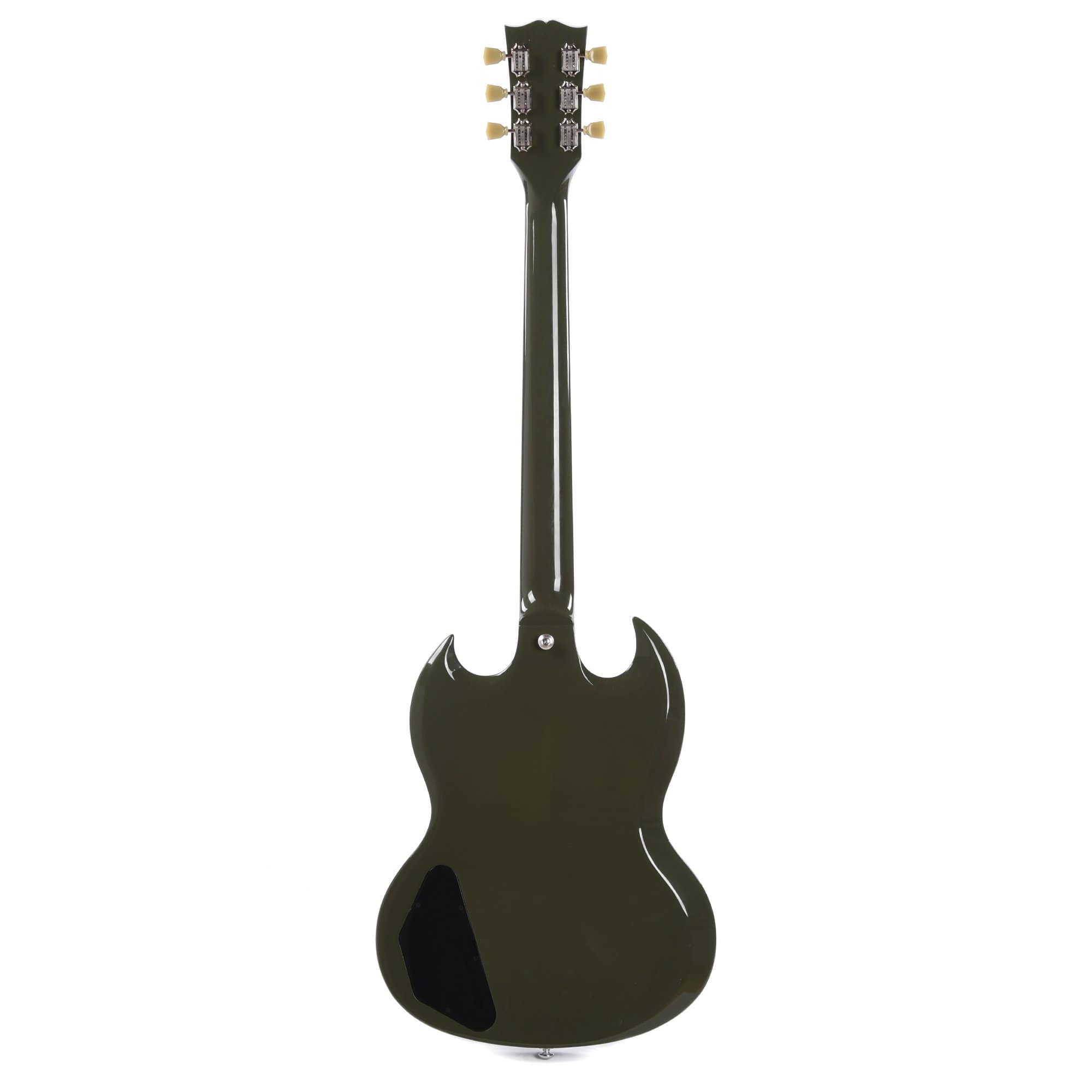 Gibson USA SG Standard Olive Drab w/Tortoise Pickguard & T-Type Pickups FACTORY Electric Guitars / Solid Body