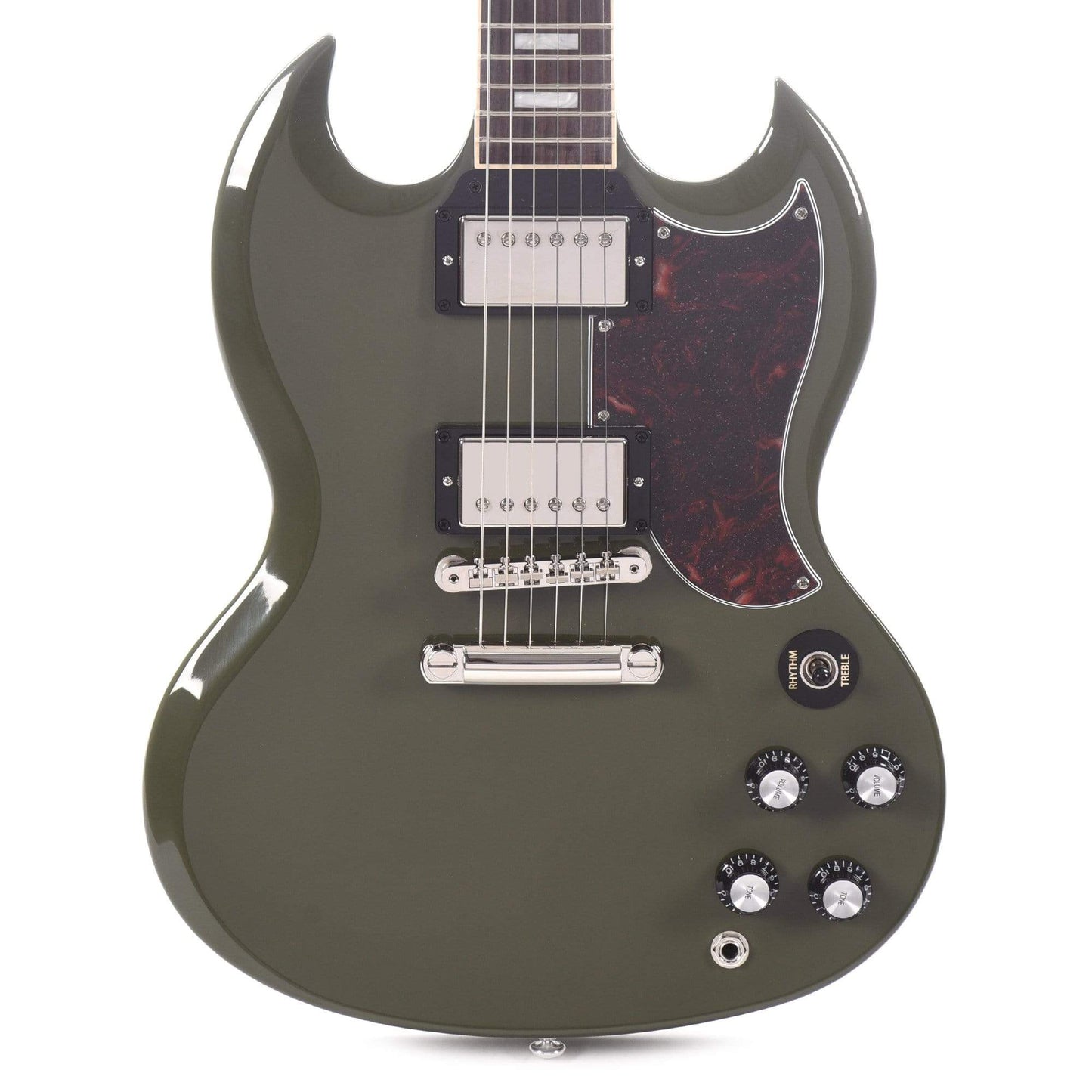 Gibson USA SG Standard Olive Drab w/Tortoise Pickguard & T-Type Pickups Electric Guitars / Solid Body