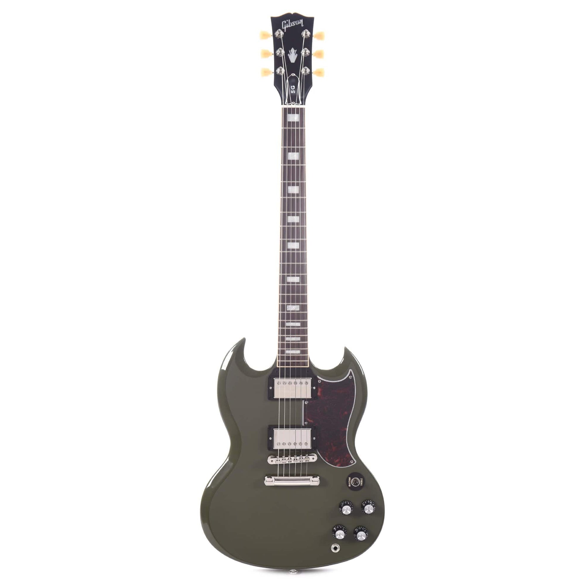 Gibson USA SG Standard Olive Drab w/Tortoise Pickguard & T-Type Pickups Electric Guitars / Solid Body
